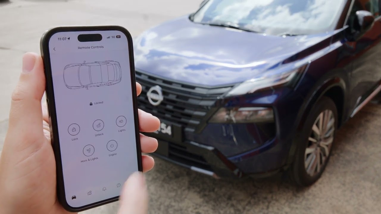 2026 Nissan X-Trail - Nissan connect app