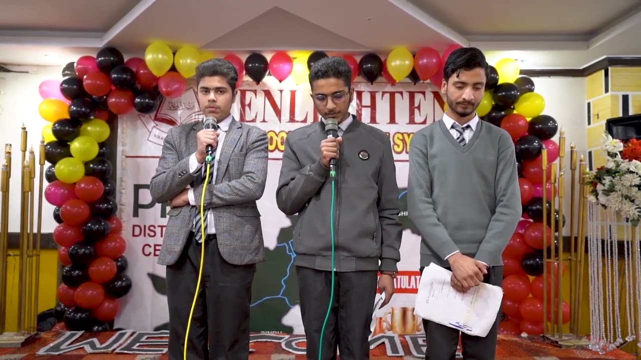 Annual day prize distribution ceremony 2025-2026 Resitation of Holy Quran 