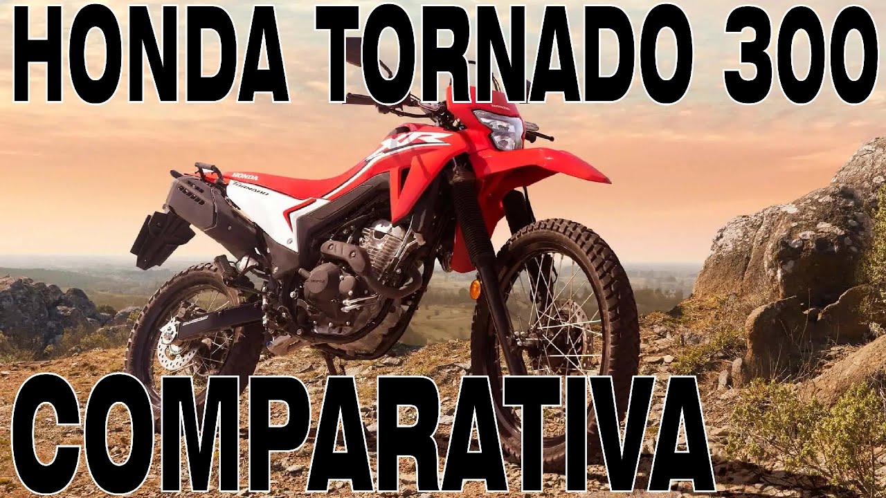 HONDA TORNADO 300 VS XTZ 250 VS XRE 300 VS SAHARA 300 VS 300 RALLY COMPARATIVA DE FICHAS TECNICAS