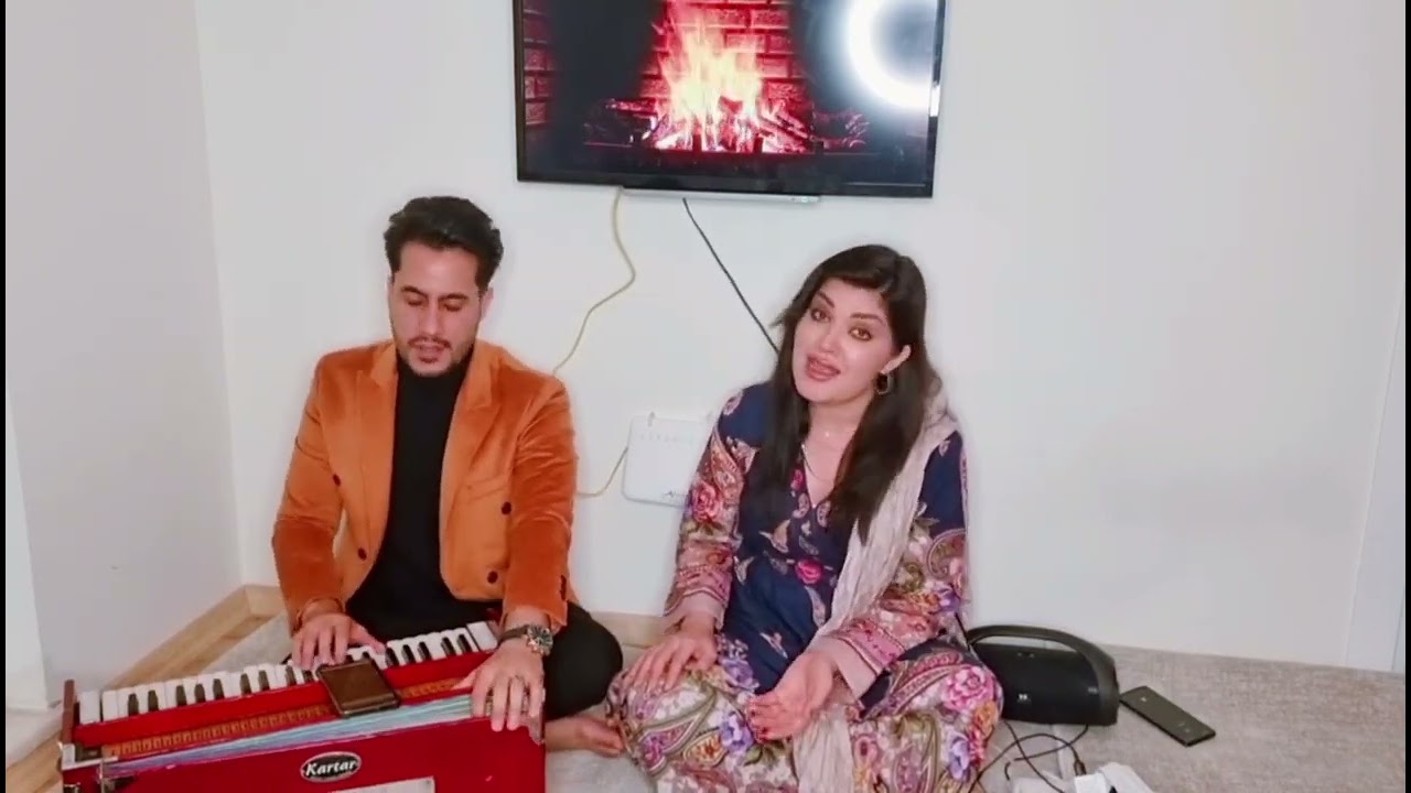 Qais Maroof and Husna Enayatحسناعنایت و قیس معروف آهنگ پشتو😍