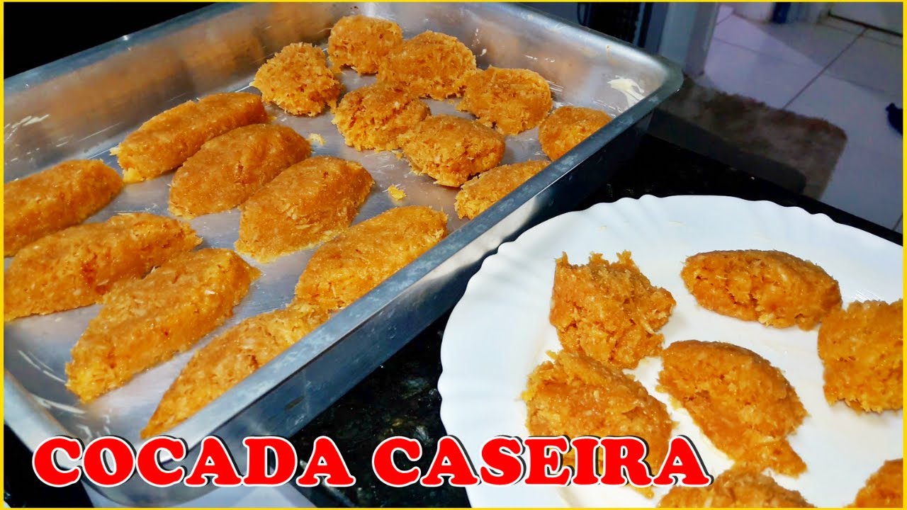COMO FAZER COCADA CREMOSA FÁCIL E RÁPIDO