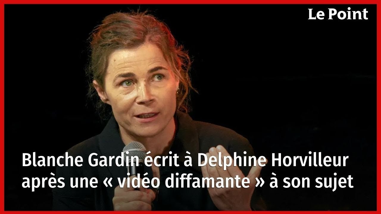 Blanche Gardin &eacute;crit &agrave; Delphine Horvilleur apr&egrave;s une &laquo; vid&eacute;o diffamante &raquo; &agrave; son sujet