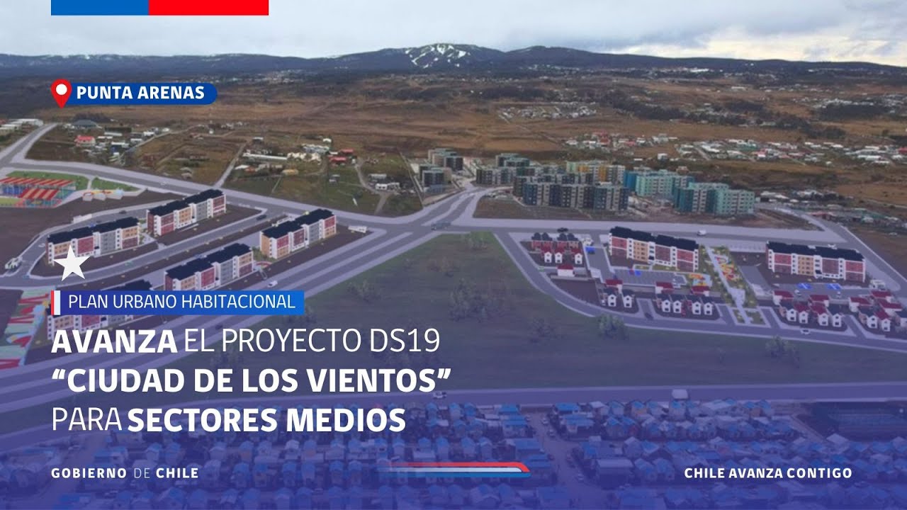 Nuevo barrio de 250 VIVIENDAS y PARQUE URBANO | Punta Arenas 🏗🏡