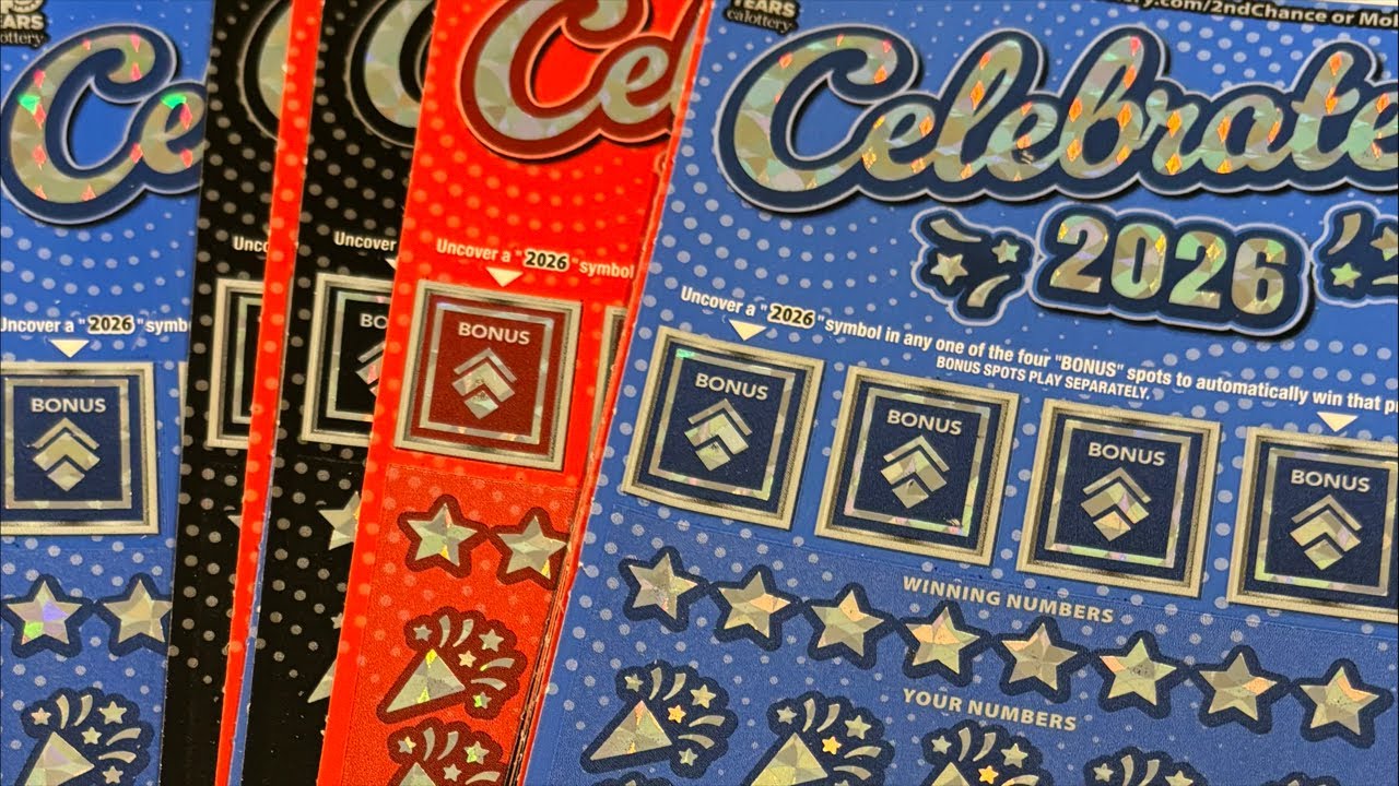 Celebrate 2026 ‼️ Only Winners #california #lottery #scratchers #2026 #shortsfeed #shorts