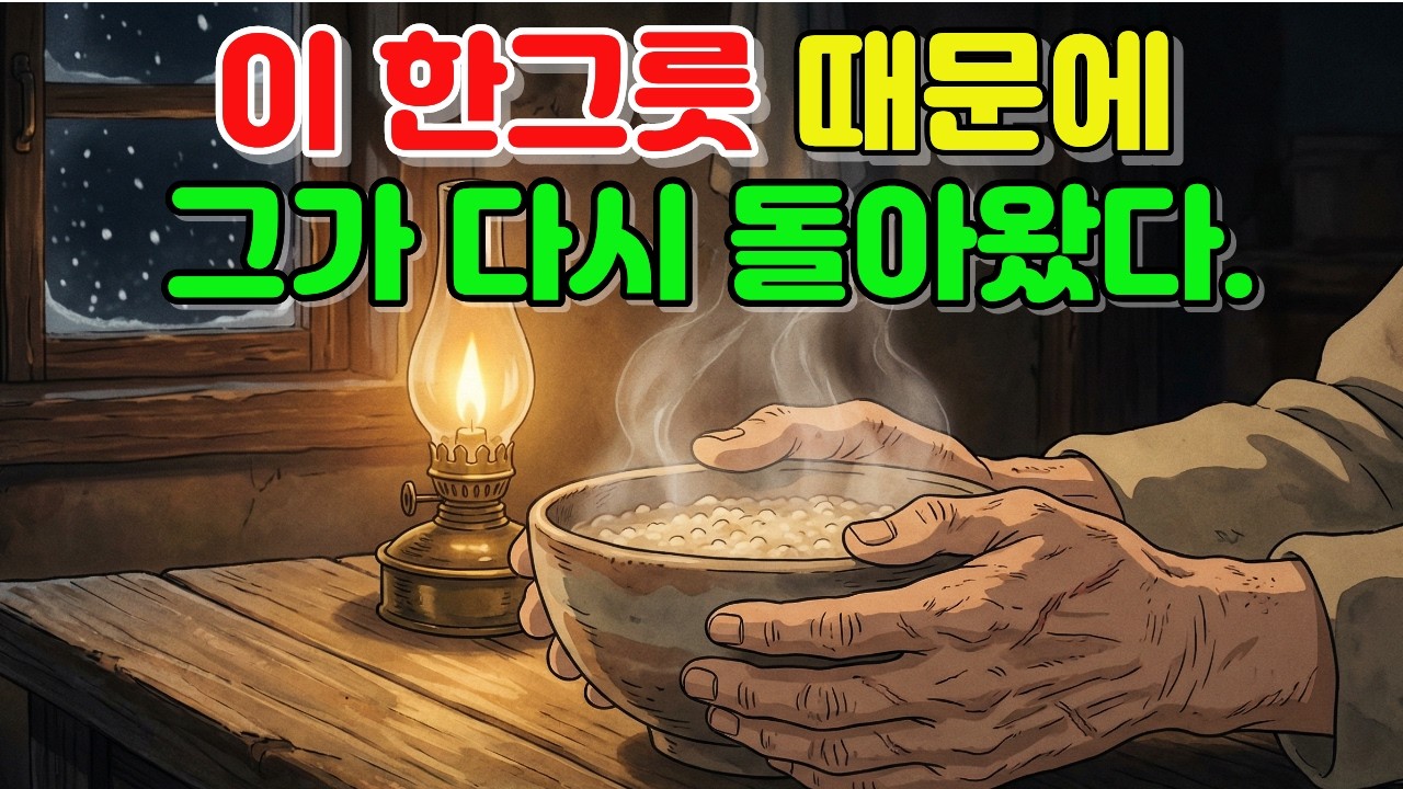 조선의 어느 겨울밤, 쓰러진 사내의 정체는?  대문을 연 주모의 운명....