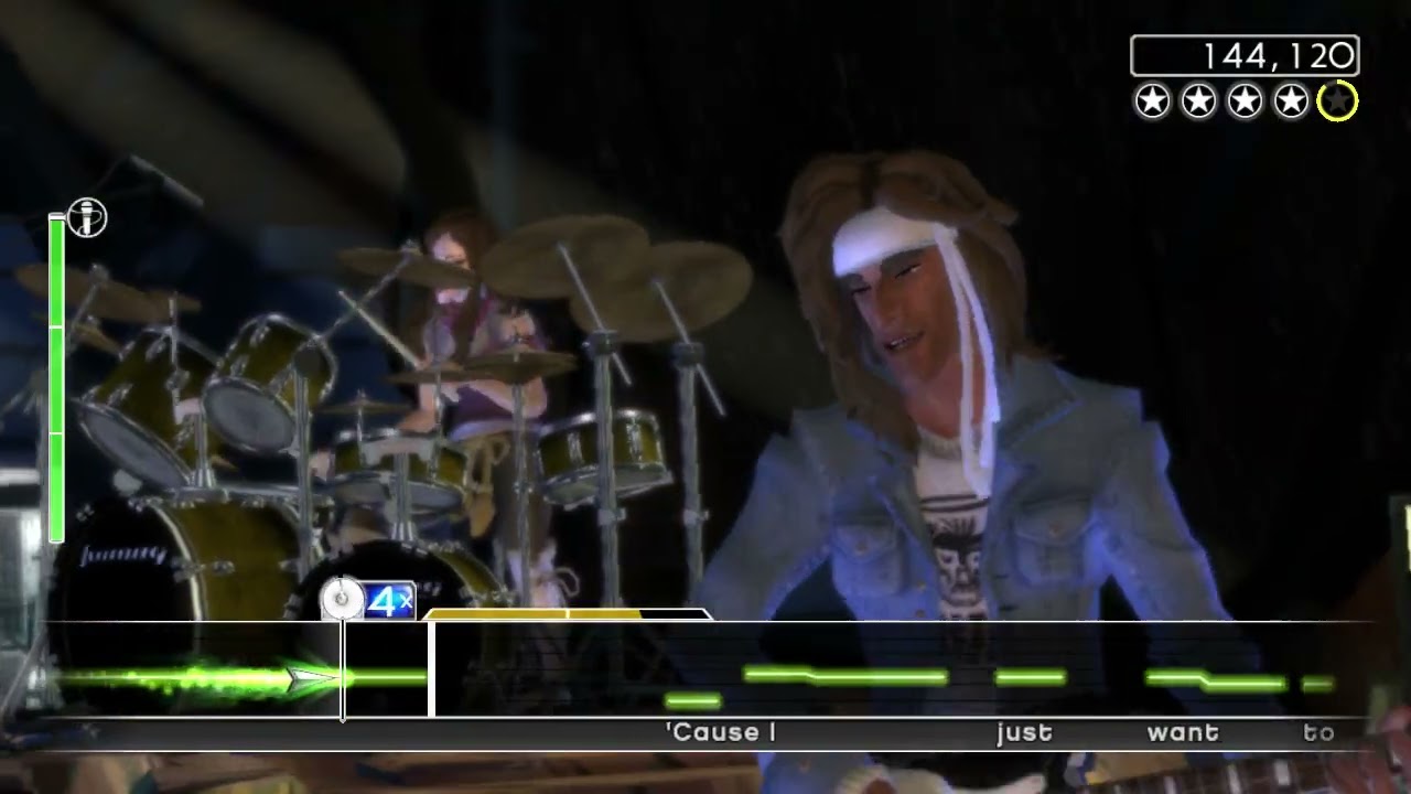 Rock Band (PS3) - Live Forever VOCALS FC