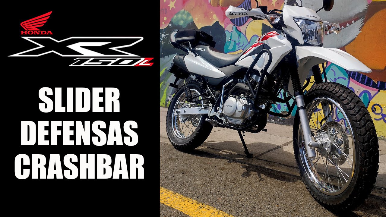 HONDA XR150L 2023 | SLIDER / CRASHBAR / DEFENSAS | SIRVEN? CUAL ES  MEJOR? VALE LA PENA?