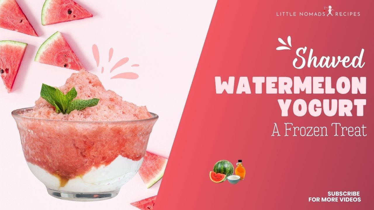 How to Make the Coolest Watermelon Shaved Ice at Home!