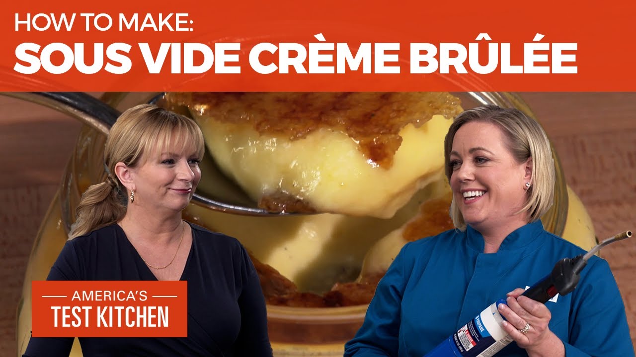 How to Make Sous Vide Crème Brûlée