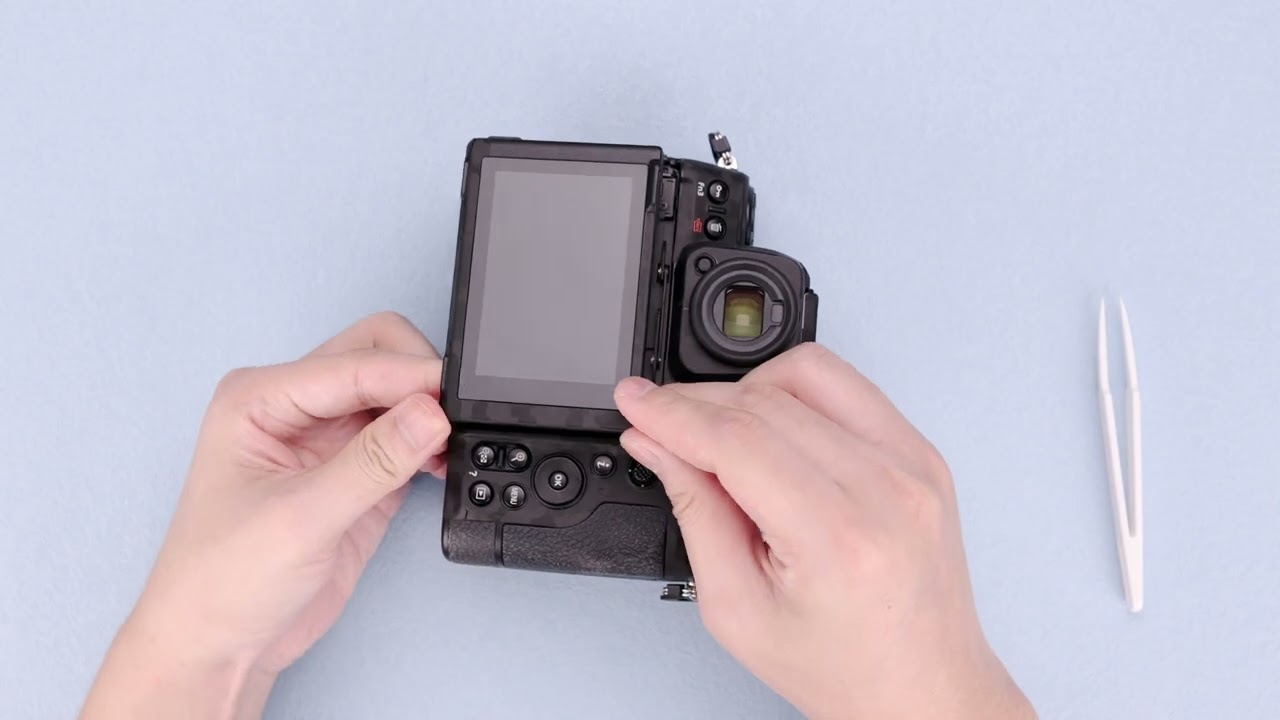 Video Instructions of Protective Skin Film for NIK. Z8
