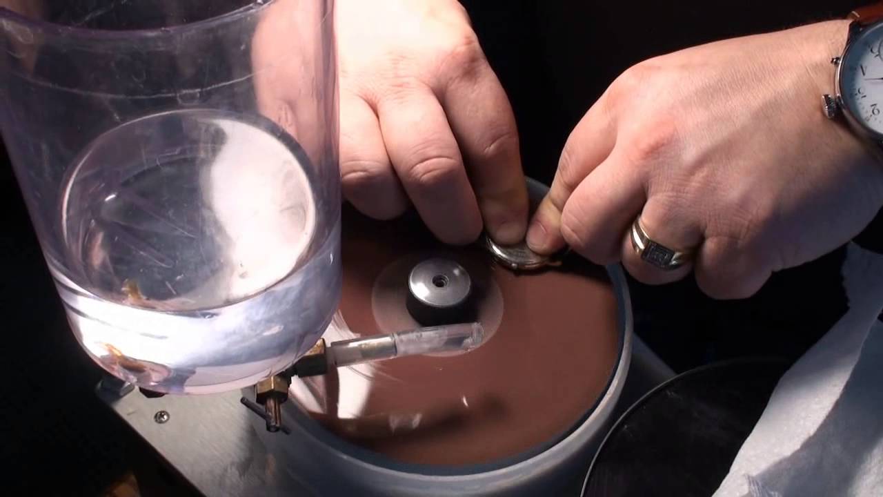 Glass Polishing for Pocket watch and wrist watch crystals