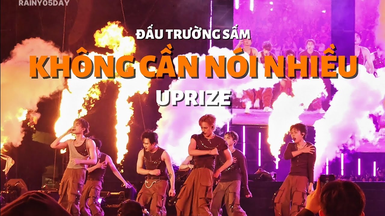 [FANCAM] KH&Ocirc;NG CẦN N&Oacute;I NHIỀU - UPRIZE | ĐẤU TRƯỜNG SẤM 08.03.2026