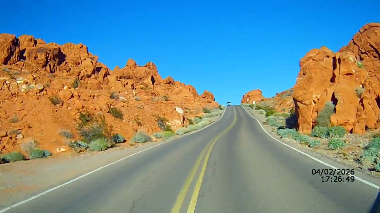 Short trip to Valley of Fire State Park with friend from Alabama in town on the Bikes.