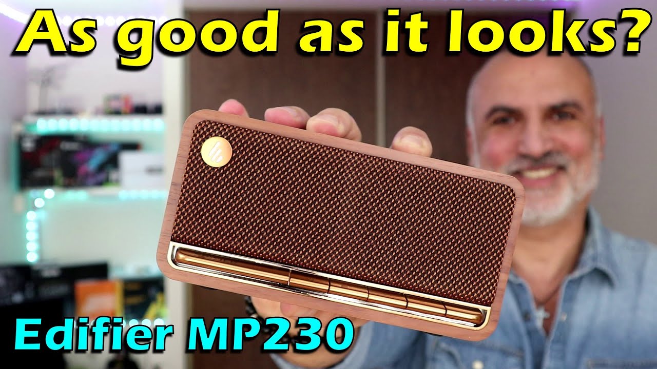 Edifier MP230 Wireless Bluetooth speaker Review and Sound Test