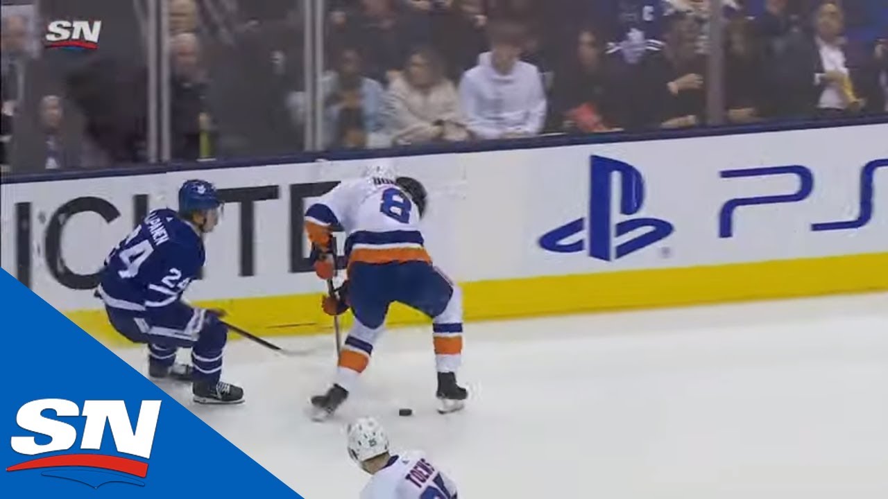 Kasperi Kapanen Sets Up Pierre Engvall After Sweet Move Takes Out Noah Dobson