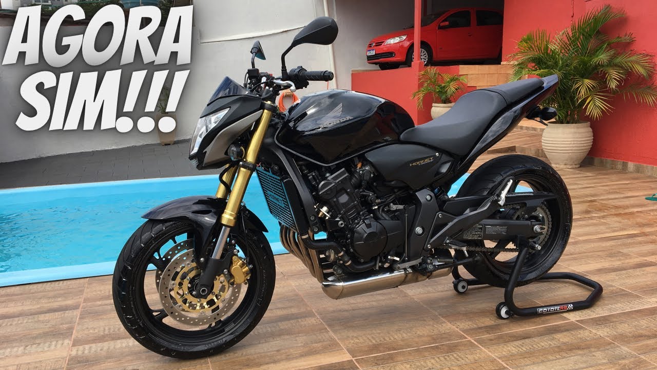 COMPREI UM CAVALETE  COYOTE PARA HORNET - ( VEJA COMO FICOU )