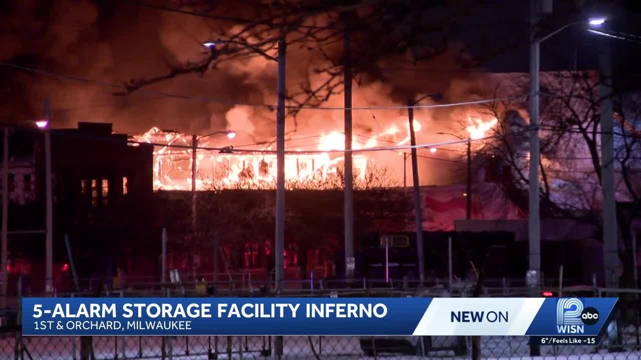 Woman loses everything in storage facility fire