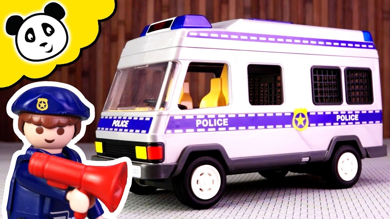 Playmobil Polizei - Der neue Polizei Transporter!  - Spielzeug auspacken & spielen - Pandido TV