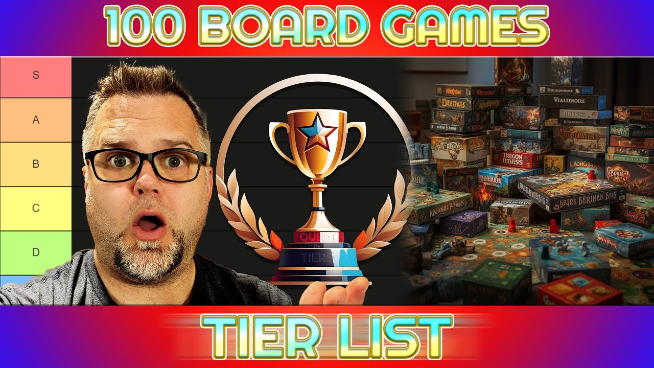 Ranking 100+ Board Games! Which Classics Made The Cut? | Tier List