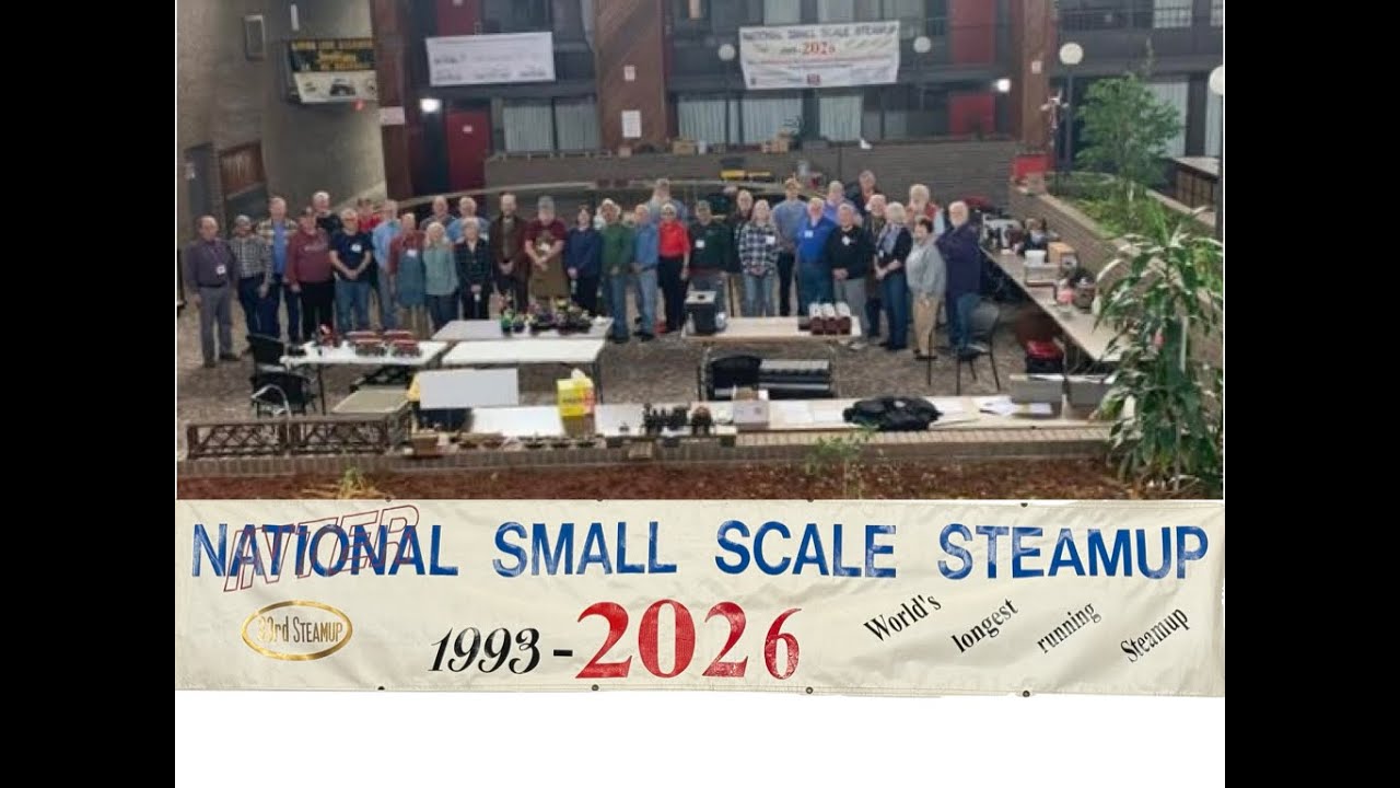 International Small Scale Steamup 2026 -- Diamondhead, MS