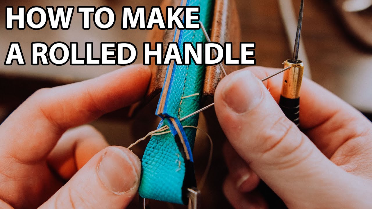 The Perfect Bag Handle? How To Make A Rolled Handle - Tutorial