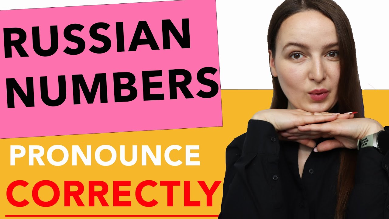 🇷🇺Learn To PRONOUNCE 🗣️ Russian Numbers CORRECTLY 🔢