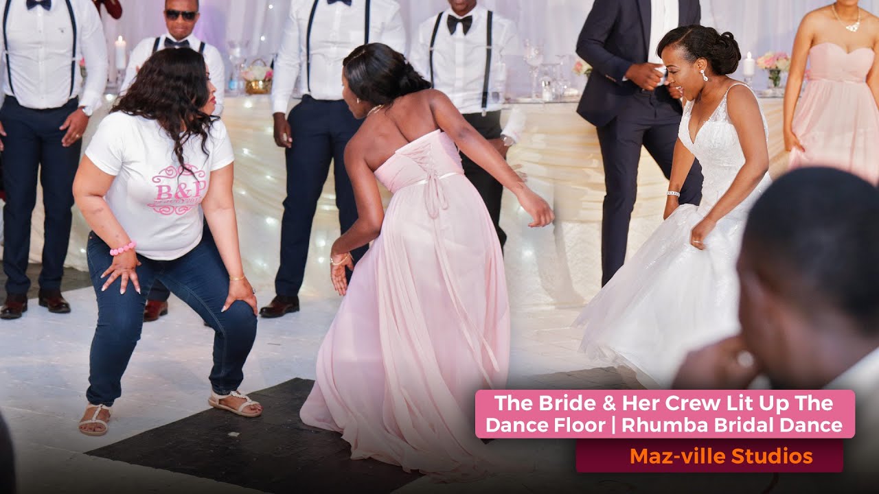 The Bride & Her Team Lit The Dance Floor | Best Rhumba Bridal Dance