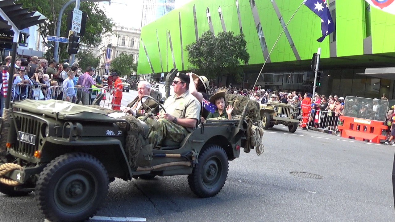 2017 Brisbane Anzac Day Parade   part1