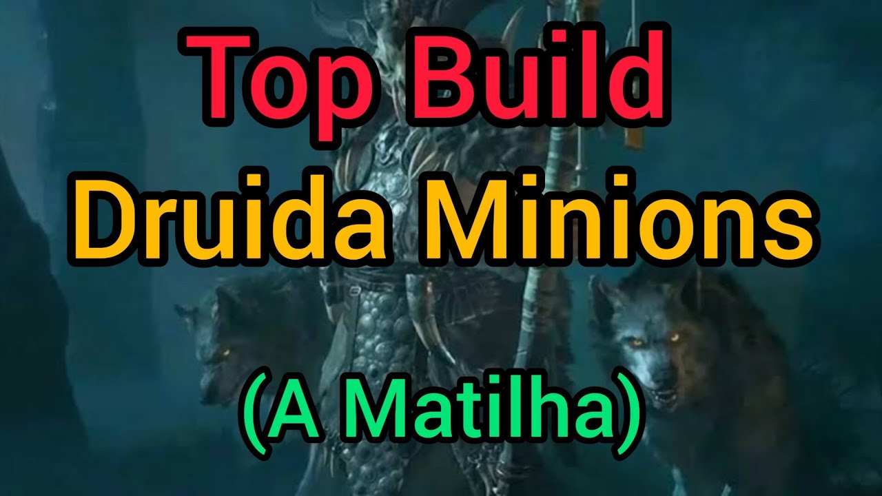 Diablo 4: Criei Uma Build TOP de Druida Minions (A Matilha)