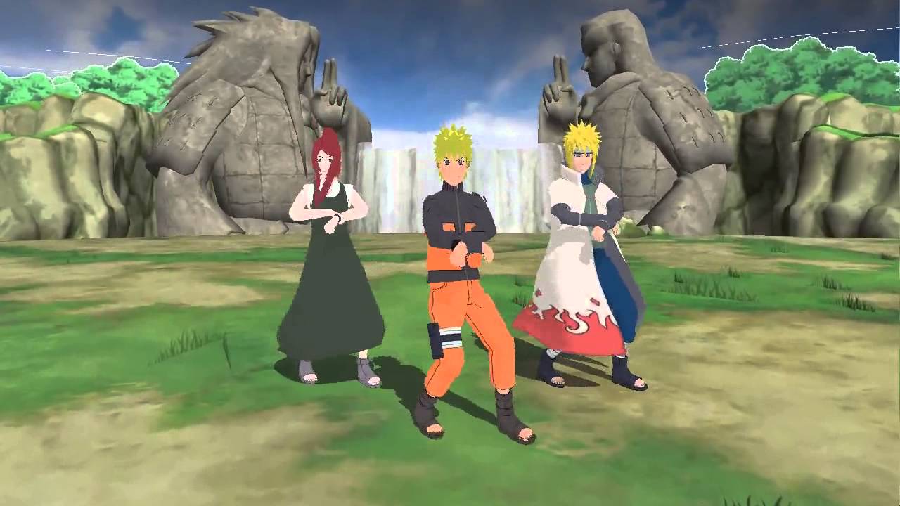 MMD Uzumaki Family Gangnam Style