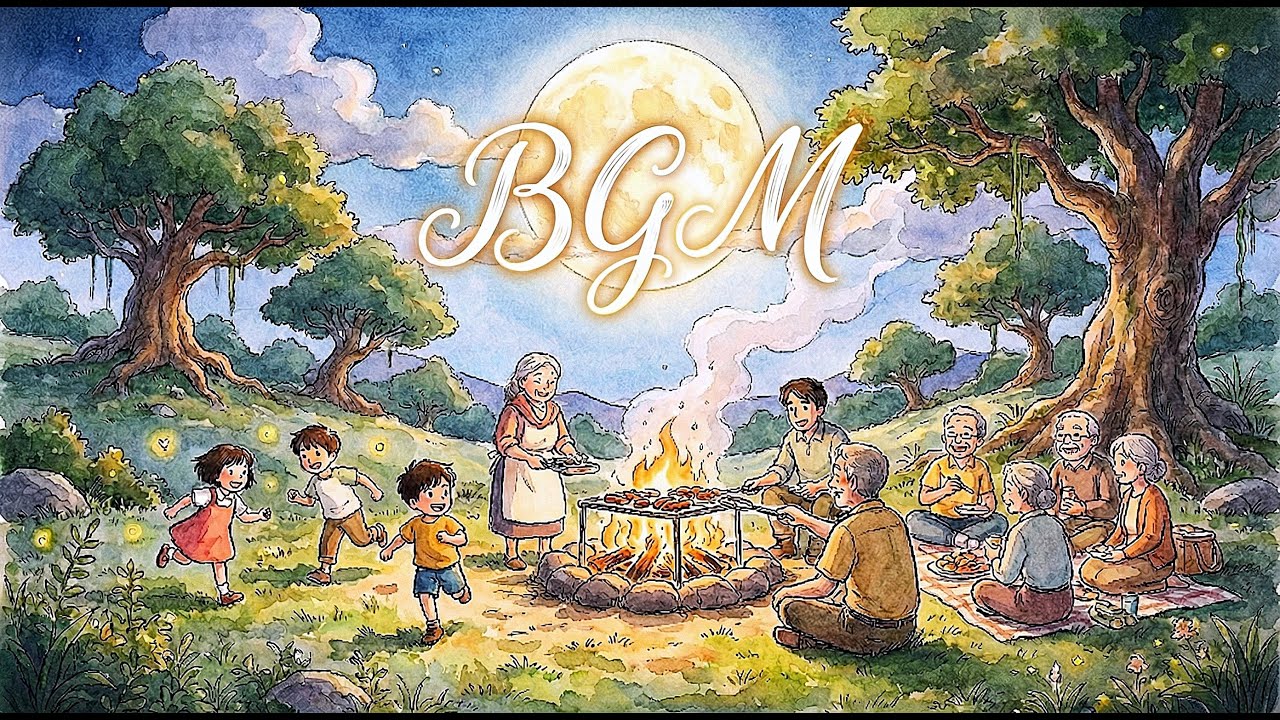 Relax・Work・Study BGM系列｜05 NINA月光晚會