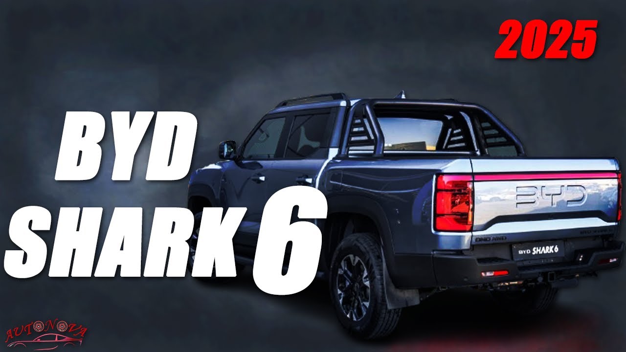 All-New BYD Shark 2025 – Hybrid Pickup with Big Power!