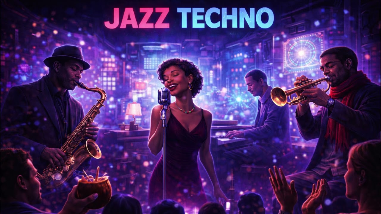 Raw Jazz Techno For Dancing During The Night