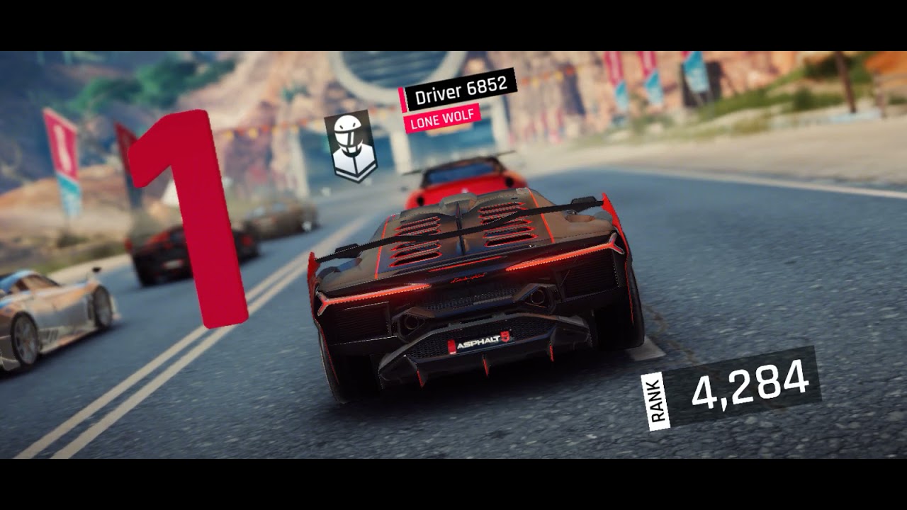 Asphalt 9 gameplay in realme 7