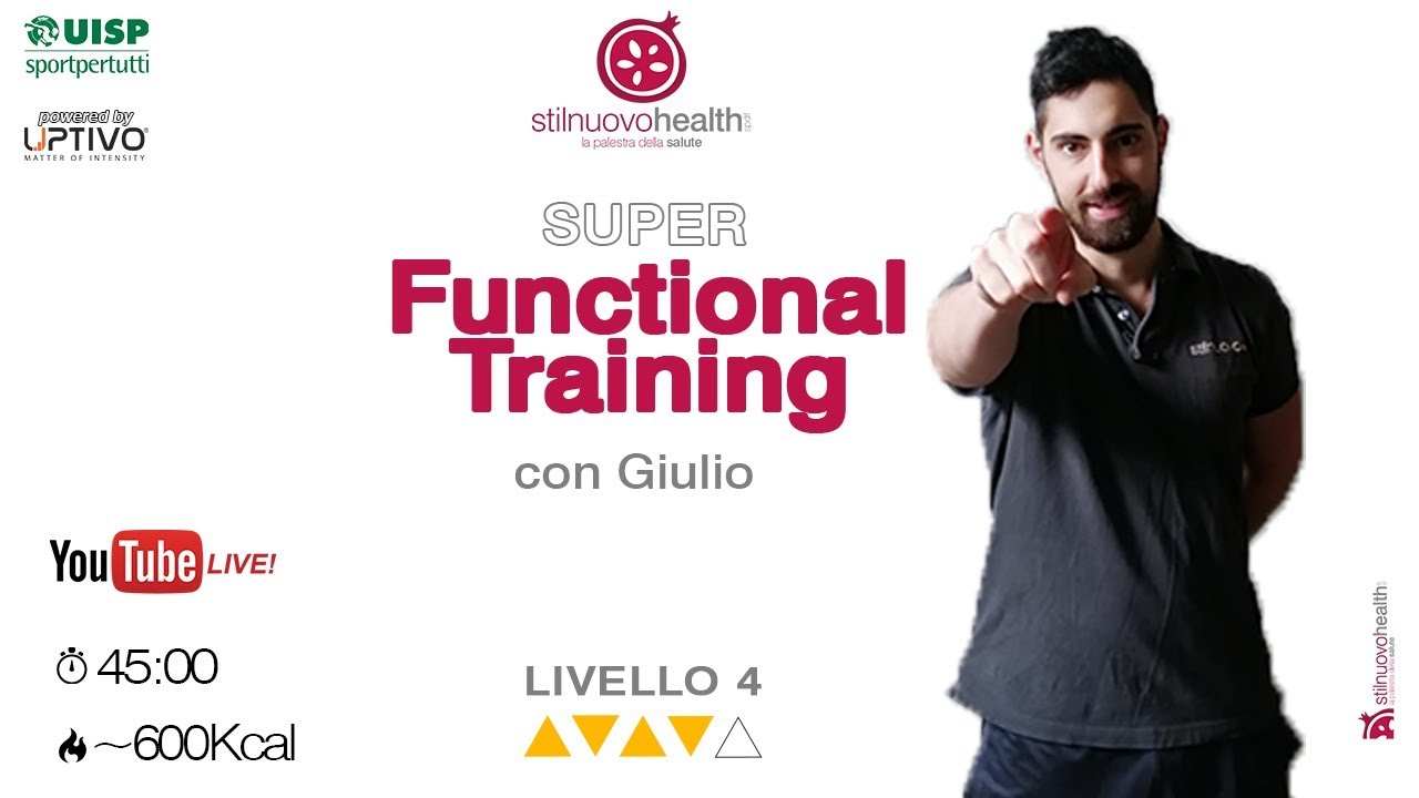 Functional Training -  Livello 4 - 8 (Live)