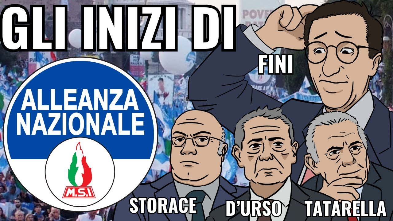 Alleanza Nazionale - La storia dei Post fascisti nei primi anni 90 ft.Italo Bocchino