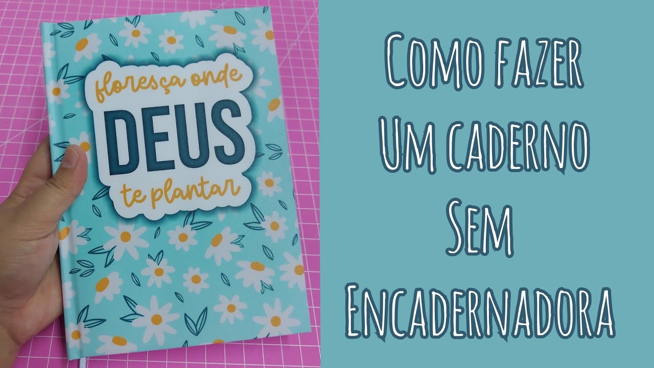Caderno Sem Encadernadora - Brochura (Com Arquivo Grátis)