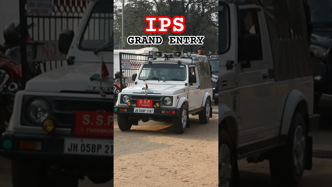 SSP Prabhat Kumar IPS Grand Entry in Zypsy #ias #ips #upsc #motivation #success #shorts