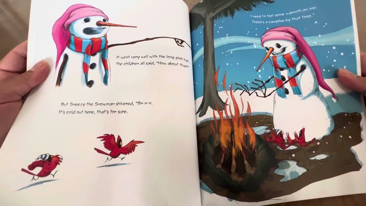 Sneezy the Snowman! ⛄️☃️❄️ Christmas bedtime stories | Winter Stories | Read Aloud | StoryTime.