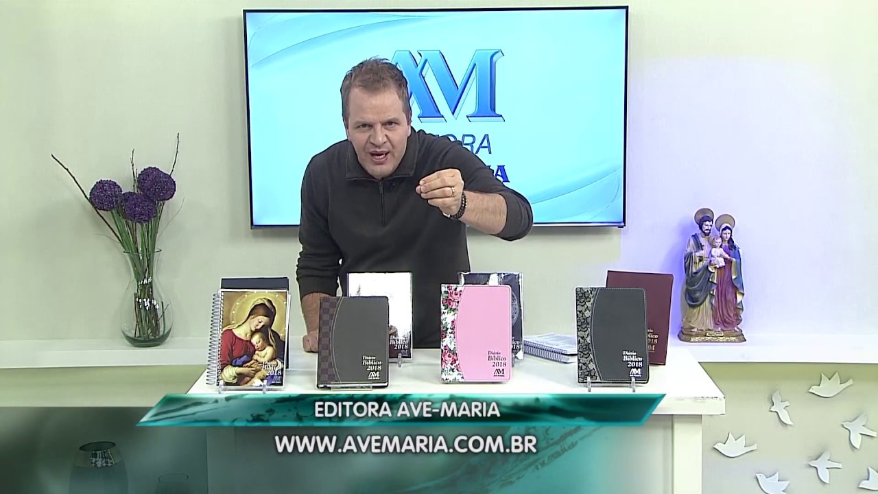 Di&aacute;rio B&iacute;blico Editora Ave-Maria - Rede Vida 2018