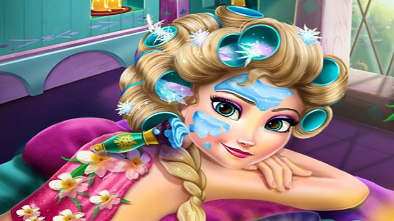 Disney Princess Frozen-Elsa Mountain Resort Spa 2016-Baby Games HD