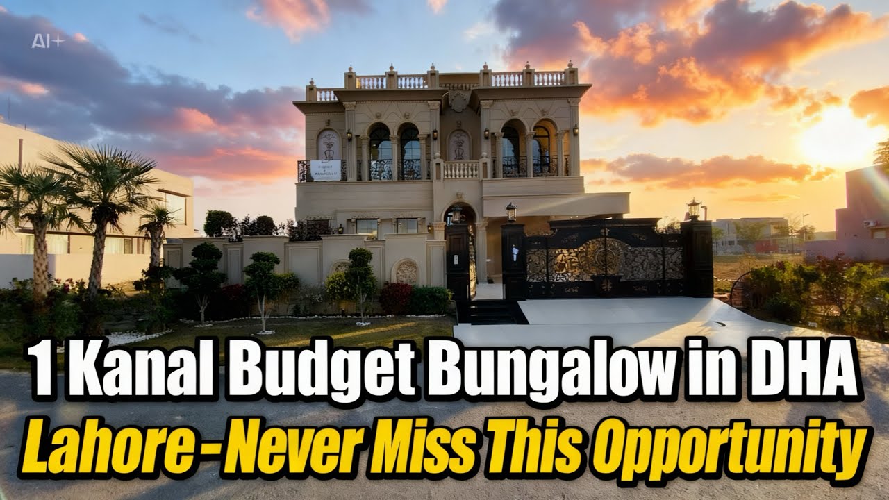 1 Kanal Classic Style Bungalow in DHA Phase 7 | Prime Location Luxury House Tour 