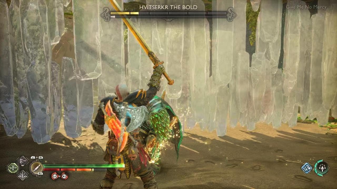 God of War Ragnarök - HVITSERKR THE BOLD Berserker - Give me No Mercy (no hit)