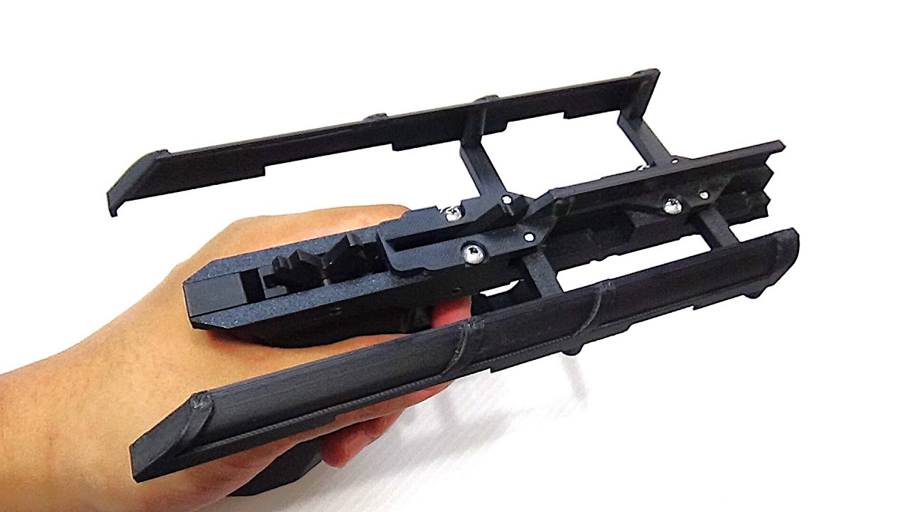 ブローバックゴム銃を作ってみた・2