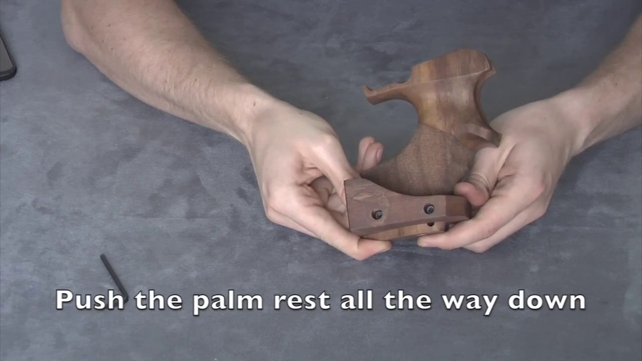 Pardini Grip Adjustment