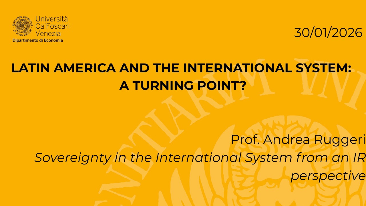 Sovereignty in the International System from an IR perspective.