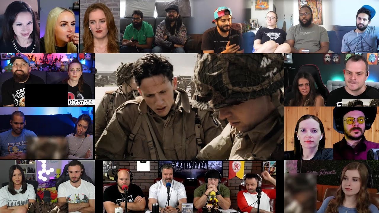 【Full】Band of Brothers 01 reaction mashup