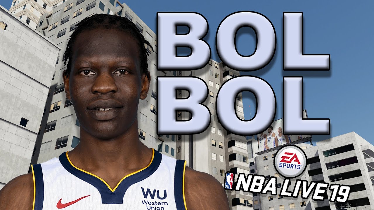 99 OVERALL BOL BOL in NBA LIVE 19 *RARE* BUILD!