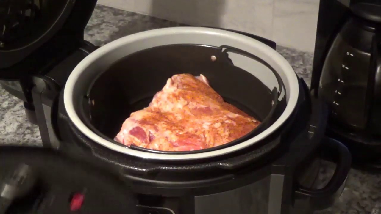NINJA FOODi and RACK OF PORK