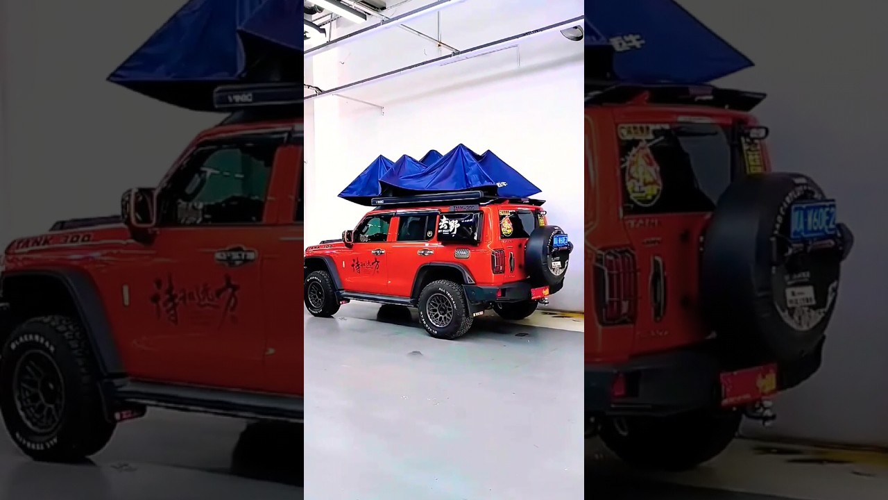 Universal Car Sun Shade Umbrella Cover | Outdoor Car Cover #shorts